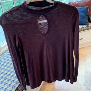 American Eagle Deep Purple super soft long sleeve